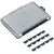 Коробка Meiho Light Game Case 3010 205x145x18mm, колір: чорний, фото , изображение 3